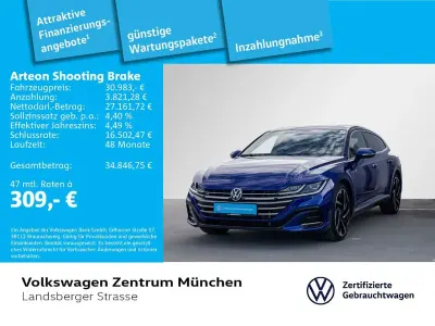 Brugt VW Arteon R-line 190 HK (139 kW) 2022 Blå Sedan