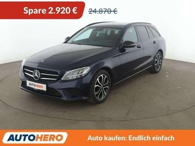 Second-hand Mercedes C220 Avantgarde 194 CP (142 kW) 2020 Albastru Break