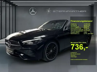 Second-hand Mercedes CLE200 AMG 204 CP (150 kW) 2026 Negru Cabrio