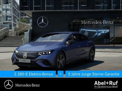 Blau Gebraucht 2025 Mercedes EQE300 AMG Limousine | 49.989 € (Fairer Preis)