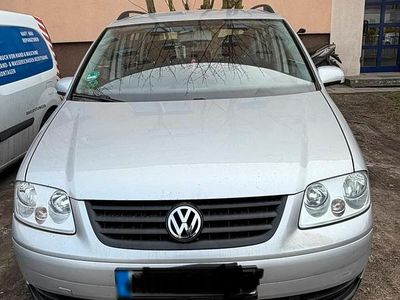 Gebraucht VW Touran 102 PS (75 kW) 2004 Silber Van / Kleinbus