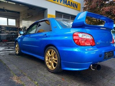 Second-hand Subaru WRX STI 280 CP (205 kW) 2002 Albastru Berlinǎ