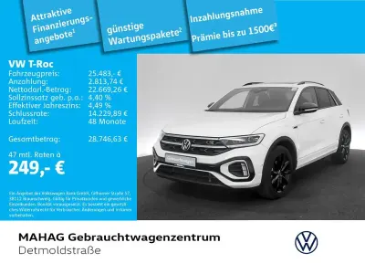 Gebraucht VW T-Roc R-line 150 PS (110 kW) 2022 Weiß SUV