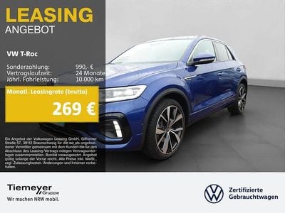 Gebraucht VW T-Roc R-line 150 PS (110 kW) 2025 Blau SUV