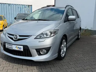 Gebraucht Mazda 5 Active Plus 145 PS (106 kW) 2010 Silber Van / Kleinbus