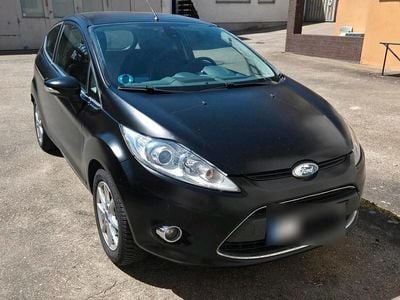 Brugt Ford Fiesta Titanium 82 HK (60 kW) 2008 Sort Hatchback