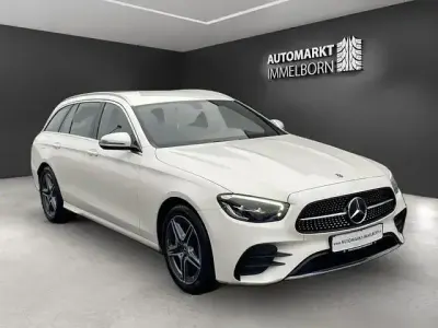 Brugt Mercedes E300 AMG 320 HK (235 kW) 2022 Hvid Stationcar