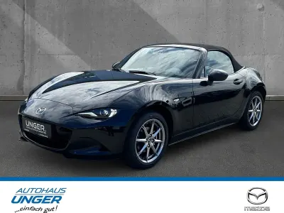Neu Mazda MX5 Exclusive-Line 132 PS (97 kW) 2026 Schwarz Cabrio
