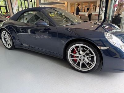 Usata Porsche 911 Carrera 4S Cabriolet 400 CV (294 kW) 2013 Blu Cabrio