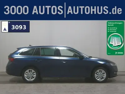 Gebraucht Skoda Octavia Clever 110 PS (80 kW) 2022 Blau Kombi