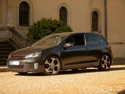 Gebraucht VW Golf VI GTI 211 PS (155 kW) 2011 Grau Kleinwagen