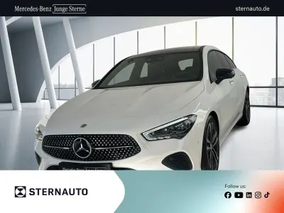 Gebraucht Mercedes CLA250 Progressive 224 PS (164 kW) 2023 Unilack polarweiß Coupé