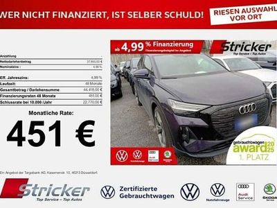 Gebraucht Audi Q4 Sportback e-tron S-Line 219 kW (299 PS) 2023 SUV