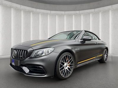 Graphitgrau magno Gebraucht 2022 Mercedes C63S AMG AMG Cabrio | 99.000 €