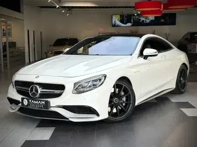 Brugt Mercedes S63 AMG AMG 585 HK (430 kW) 2017 Hvid Coupe