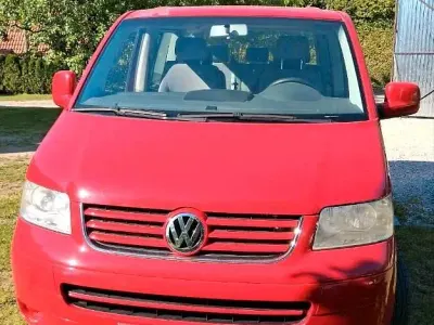 Gebraucht VW T5 105 PS (77 kW) 2004 Rot Van