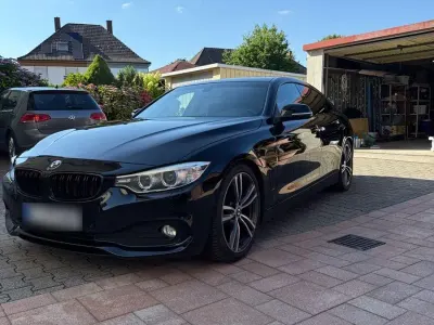 Gebraucht BMW 420 Gran Coupé Advantage 190 PS (139 kW) 2016 Schwarz Coupé
