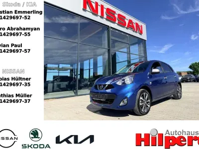 Used Nissan Micra N-TEC 80 HP (58 kW) 2016 Blue Hatchback