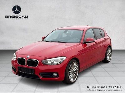 Gebraucht BMW 118 Sport Line 136 PS (100 kW) 2016 Rot Kleinwagen