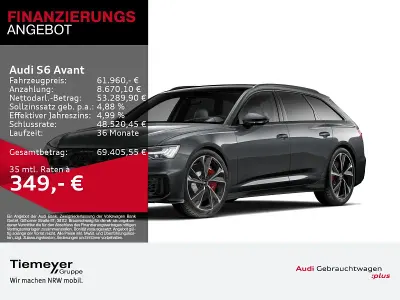 Usata Audi S6 Ambiente 344 CV (253 kW) 2024 Grigio Station wagon