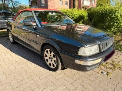 Gebraucht Audi Cabriolet 150 PS (110 kW) 1998 Schwarz Cabrio