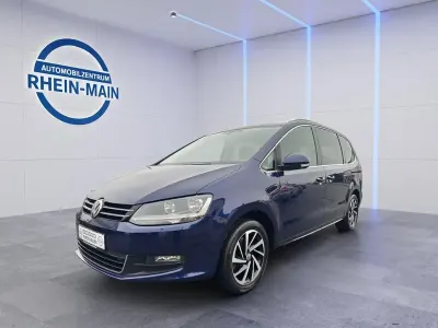 Gebraucht VW Sharan Join 184 PS (135 kW) 2018 Blau Van / Kleinbus