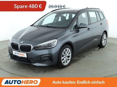 Grau Gebraucht 2020 BMW 218 Gran Tourer Advantage Van / Kleinbus | 19.530 € (Etwas zu teuer)