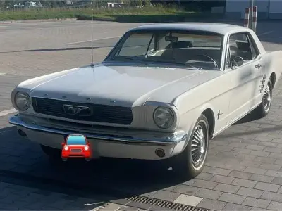 Occasion Ford Mustang 120 ch (88 kW) 1966 Blanc Coupé