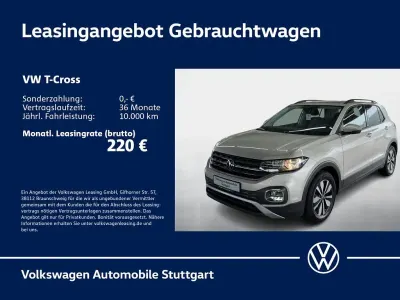 Gebraucht VW T-Cross Move 110 PS (80 kW) 2023 Silber SUV