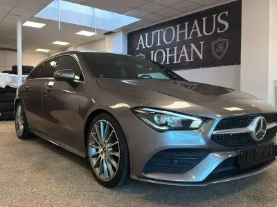 Gebraucht Mercedes CLA200 AMG line 163 PS (119 kW) 2021 Grau Coupé