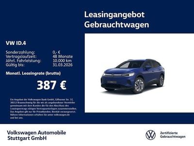 Gebraucht VW ID.4 Move 210 kW (286 PS) 2025 Blue dusk metallic SUV