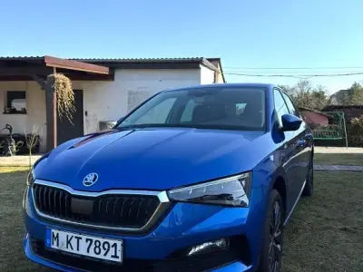 Gebraucht Skoda Scala 110 PS (80 kW) 2023 Blau Kleinwagen