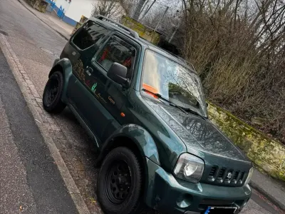 Używany Suzuki Jimny 80 KM (58 kW) 2002 Zielony SUV