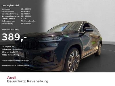 Schwarz Neu 2025 Skoda Kodiaq SportLine SUV | 59.990 € (Teuer)