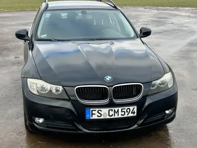 Brugt BMW 318 143 HK (105 kW) 2009 Sort Stationcar