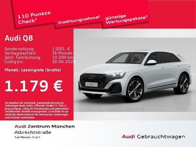 Gebraucht Audi Q8 Ambiente 286 PS (210 kW) 2025 Gletscherweiß metallic SUV