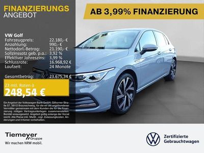 Gebraucht VW Golf VIII Style 131 PS (96 kW) 2024 Grau Limousine