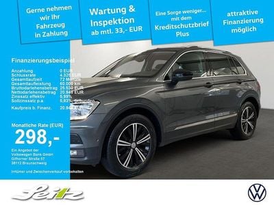 Indiumgrau metallic Gebraucht 2020 VW Tiguan IQ Drive SUV | 20.948 € (Guter Preis)
