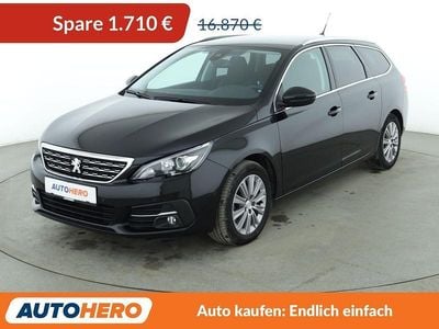 Gebraucht Peugeot 308 Allure 131 PS (96 kW) 2021 Noir perla nera Kombi