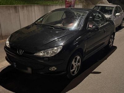 Gebraucht Peugeot 206 CC 110 PS (80 kW) 2003 Schwarz Cabrio