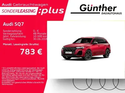 Gebraucht Audi SQ7 Ambiente 507 PS (372 kW) 2025 Chilirot metallic SUV
