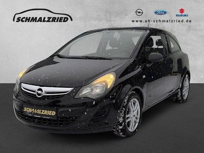Gebraucht Opel Corsa Selection 69 PS (50 kW) 2013 Schwarz Kleinwagen