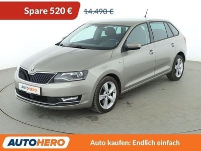 Gebraucht Skoda Rapid Clever 125 PS (91 kW) 2018 Grau Kleinwagen