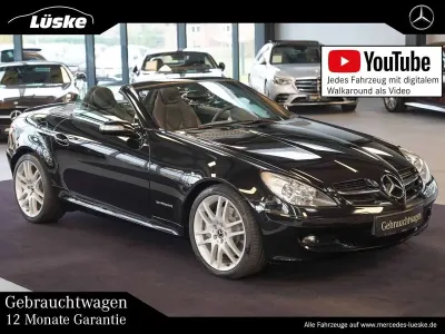 Gebraucht Mercedes SLK200 Sport Edition 163 PS (119 kW) 2008 Obsidianschwarz Cabrio