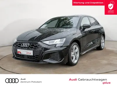 Gebraucht Audi A3 Sportback e-tron S-Line 245 PS (180 kW) 2023 Mythosschwarz metallic Kleinwagen