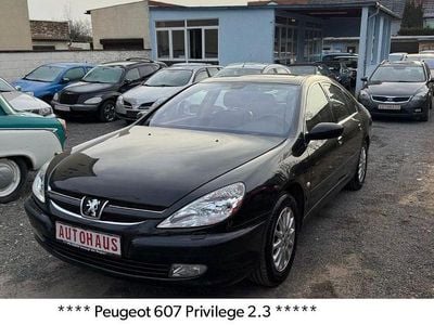 Gebraucht Peugeot 607 158 PS (116 kW) 2001 Schwarz Limousine