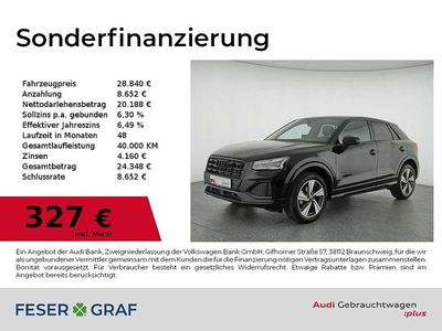 Usata Audi Q2 Advanced 150 CV (110 kW) 2025 Nero SUV