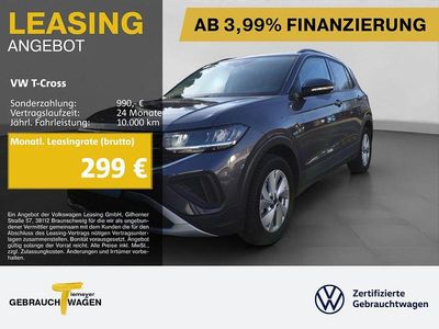 Grau Gebraucht 2024 VW T-Cross Life SUV | 24.670 € (Guter Preis)