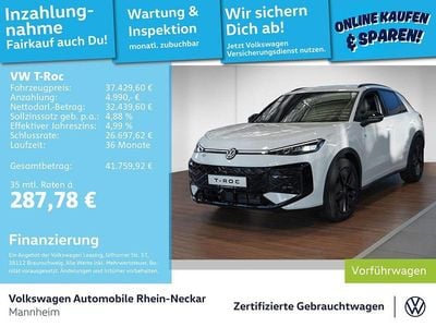 Gebraucht VW T-Roc R-line 150 PS (110 kW) 2026 Weiß SUV