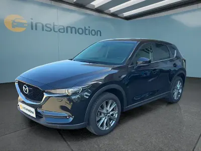 Gebraucht Mazda CX-5 165 PS (121 kW) 2021 Schwarz SUV